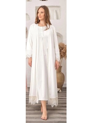 bebekokusu Bone 5933 Mikro Müslim Lohusa Gecelik Sabahlık Takım
