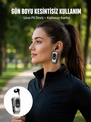 Astraltech Titreşimli Bluetooth Kulaklık – Uzun Pil Ömrü, Dijital Ekranlı Kablosuz Tasarım Yeni Nesil
