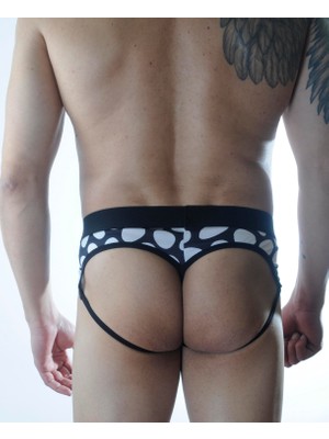 bebekokusu Erkek Desenli Fantezi Jockstrap Iç Giyim