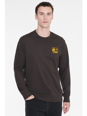 Altınyıldız Classics Pamuklu Standart Fit Normal Kesim Bisiklet Yaka Sweatshirt