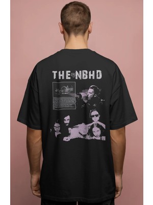 Sevbano The Neighbourhood Rock Metal Müzik Grubu Baskılı Unisex Oversize Premium Tişört