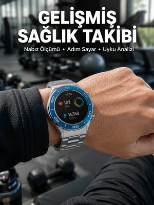 Astraltech 2025 Model Yuvarlak Ekran Android ve Ios Uyumlu Gps Takibi Yapabilen Akıllı Saat Yeni Nesil