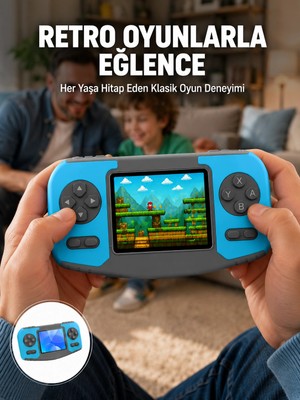 Astraltech Mini Arcade Oyun Konsolu Hafif Taşınabilir Çocuk Hediyelik