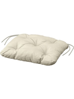 TARNA Kuddarna Acik Gri Bej 36X32 cm Dis Mekan Sandalye Minderi