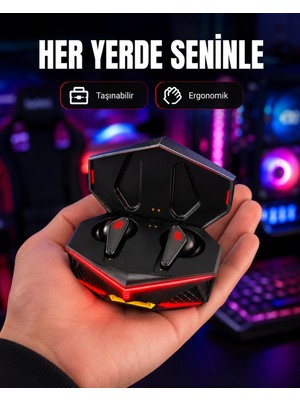 Astraltech Kablosuz Bluetooth Gaming Kulaklık Suya Dayanıklı Yeni Nesil