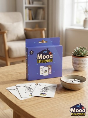 tp Mood Istasyonu 6 Eğlenceli Kartlar Resimli