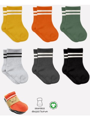 Bistil Bistyle Kız Erkek Bebek Organik Basic Uzun Soket Çorap