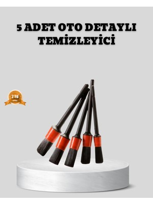 tp Araç Detay Temizlik Fırçası 5’li Set Çizmeyen Kıl Çok Yönlü Kullanım - Lisinya