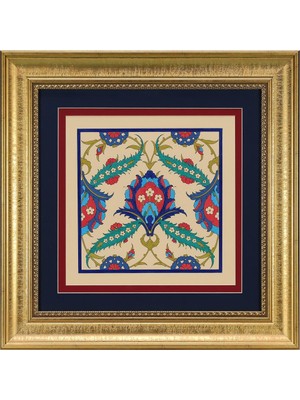 E38 El Işçiliği Kalemişi Tablo 45*45 cm - 6643