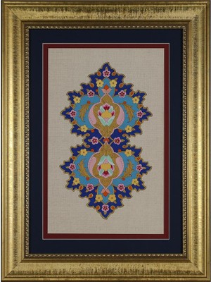 E38 El Işçiliği Kalemişi Tablo 44*58 cm - 6644