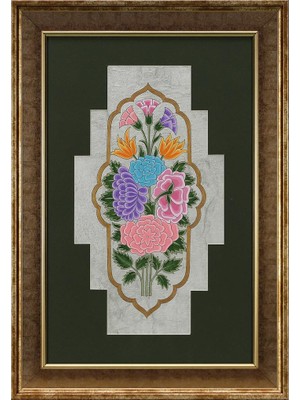 E38 El Işçiliği Kalemişi Tablo 48*34 cm - 6646
