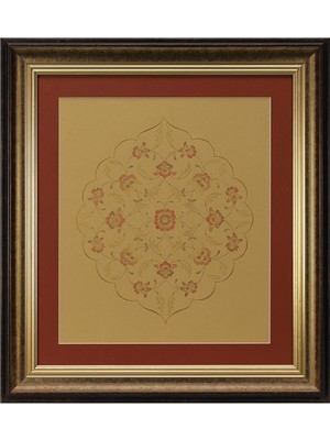E38 El Işçiliği Renkli Halkar Tablo 50*45 cm - 6649