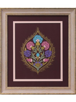 E38 El Işçiliği Kalemişi Tablo 45*40 cm - 6641