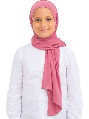 Modish Group Kız Çocuk Şal Başörtüsü Yumuşak Esnek Tesettür Şalı