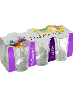 Touch Me Su Bardağı 215 cc 6'lı 5 Adet