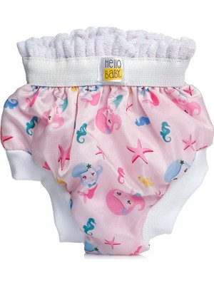 HelloBaby Tekli Alıştırma Külodu Deniz Kızı (5 Adet)