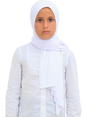Modish Group Kız Çocuk Şal Başörtüsü Yumuşak Esnek Tesettür Şalı