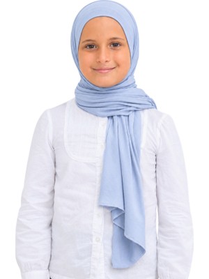 Modish Group Kız Çocuk Şal Başörtüsü Yumuşak Esnek Tesettür Şalı