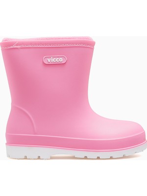 Vicco Mellow Kız Çocuk Polarlı Su Geçirmez Yağmur Çizmesi 26K 946.230 Bk