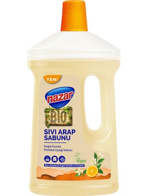Nazar Bio Portakal Çiçeği Kokulu Sıvı Arap Sabunu 5 Adet
