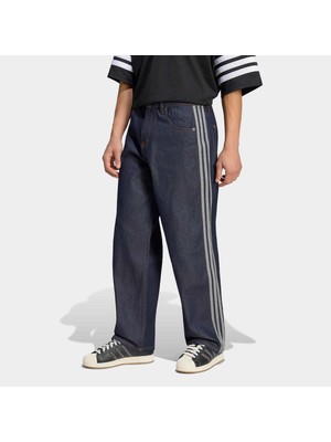 Adidas Firebird Adicolor Erkek Lacivert Jean Pantolon (KS6924)