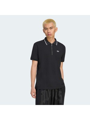 Adidas Originals Erkek Siyah Polo Tişört (KE4172)