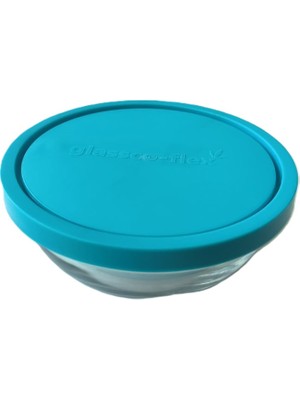 Glassco Stackable Saklama Kabı 600 cc 14 cm 4 Adet