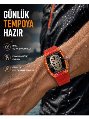 Astraltech Dokunmatik Akıllı Saat Spor ve Günlük Kullanım Yeni Nesil