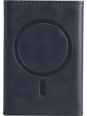Zamerya Joko Tema Magsafe Deri Kartlık - Lacivert