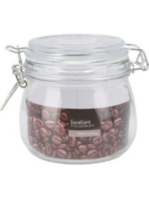 Excellent Houseware Cam Saklama Kabı 500 ml 4 Adet