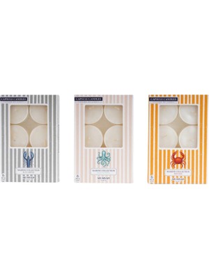 Mumsan Marin Maxi Tealight 6'lı 3 Adet