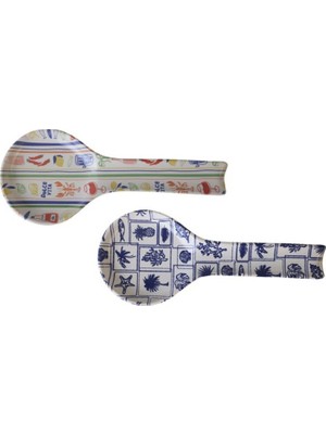 Keramika Marin Desen Ege Kaşıklık 27 cm 5 Adet