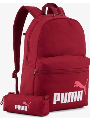 Puma Phase Aop Unisex Kırmızı Sırt Çantası.46