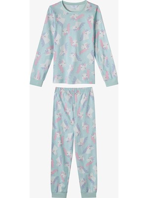 Penti Kız Çocuk Magical Repeat Pamuklu Uzun Kollu Pijama Takımı