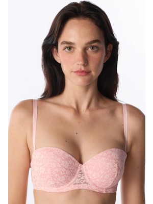 Penti Pembe Bloom Dantel Pedli Sütyen