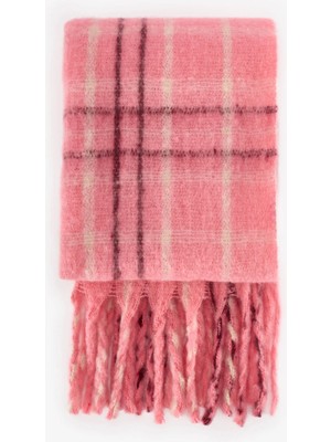 Penti Pembe Clara Çizgili Atkı