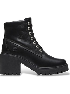 Timberland Stone Heıghts Mıd Lace Up Boot Kadın Günlük Bot TB0A5S49W021 Siyah