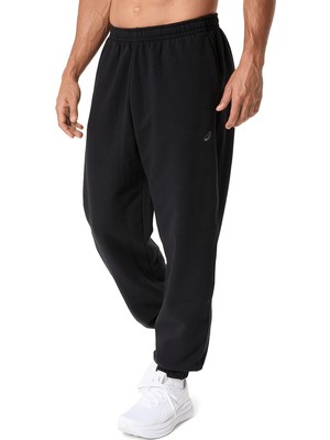 Asics  Fleece Relaxed Erkek Siyah Koşu Eşofman Altı 2031F336-001