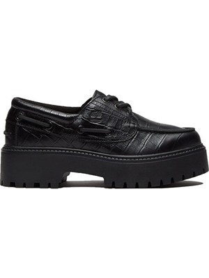 Timberland Stone Street Boat Shoe Kadın Günlük Ayakkabı TB0A2GVFW021 Siyah