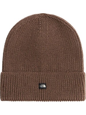 The North Face Tnf Mını Logo Box Beanıe Bere NF0A8HMF1OI1 Kahverengi