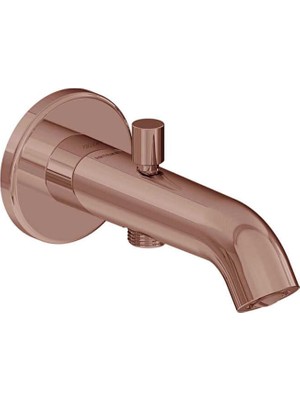 VitrA Artema Minimax Round A4354229 Çıkış Ucu El Duşu Çıkışlı, Soft Bakır