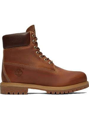Timberland Tımberland Premıum 6 Inch Lace Up Waterp Erkek Outdoor Botu TB1270942141 Kahverengi
