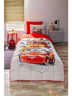 Özdilek Cars Mcquenn Sp Tek Kişilik Disney Lisanslı Lastikli Çarşaf Çocuk Uyku Seti