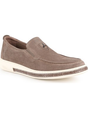 Libero Lbr H1046 Hakiki Süet Deri Yan Lastikli Ultra Hafif Taban Erkek Casual Comfort Loafer
