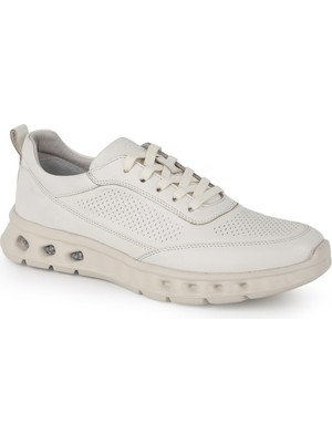 Libero Lbr H1119 Hakiki Deri Nefes Alan Delik Detaylı Yastıklamalı Taban Erkek Casual Sneaker