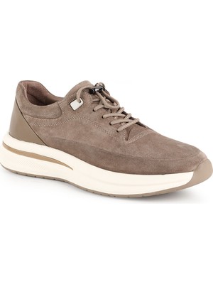 LBR Libero H1106 Hakiki Süet Deri Stoper Mekanizmalı Ergonomik Kalın Taban Erkek Casual Sneaker