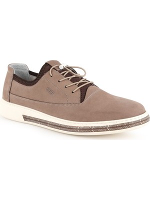 Libero Lbr H1097 Hakiki Nubuk Deri Pratik Stoper Bağcıklı Ultra Hafif Taban Erkek Casual Sneaker