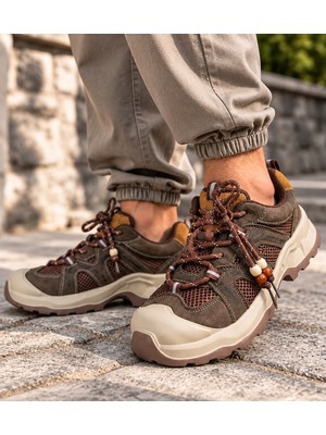 Guja 26K389 Kadın Hakiki Deri Outdoor Spor Ayakkabı Haki