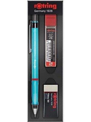 3 Adet Rotring Visuclick Silgili Okul Seti 0.7mm