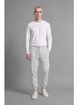 DeFacto Slim Fit Bağcıklı Fermuar Cepli Pike Jogger Eşofman Altı E9427AX26AU